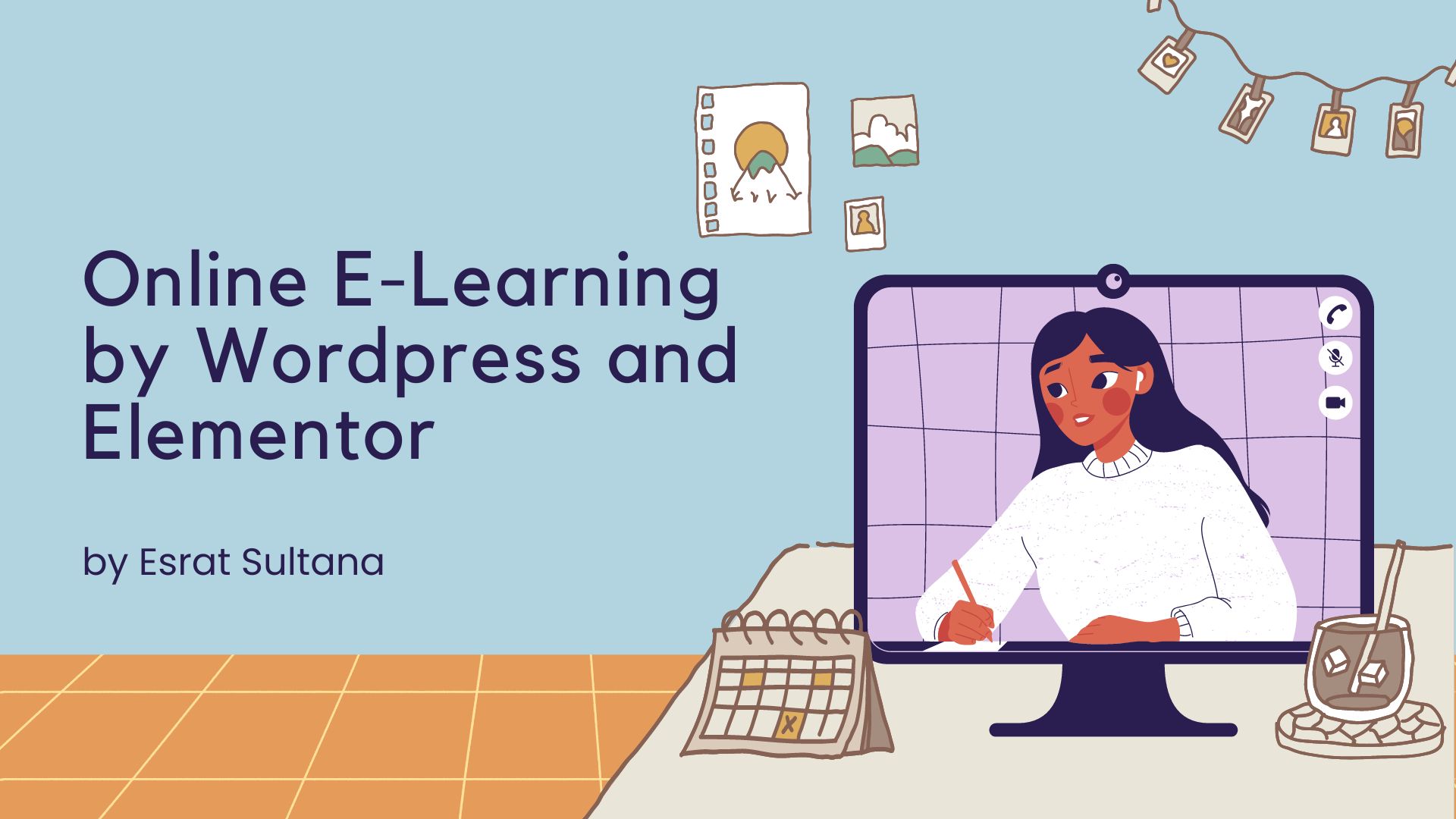 Create Online E-Learning by Wordpress and Elementor