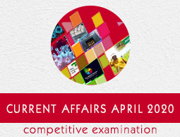 Current Affairs April 2020