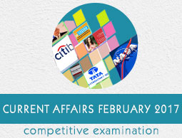 Current Affairs February 2017