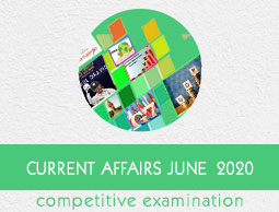 Current Affairs June 2020