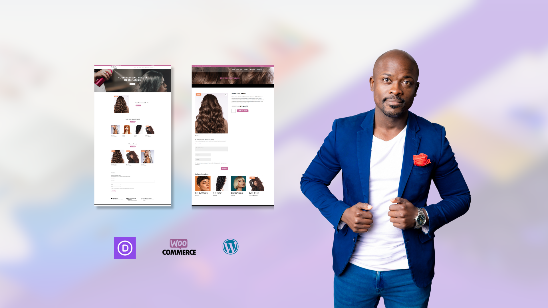 Build Ecommerce Website with Wordpress & DIVI